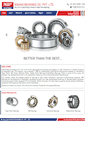 Mobile Screenshot of nbpbearings.com
